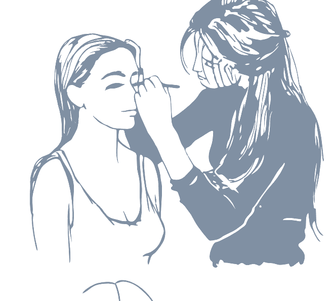 Makeup illustration