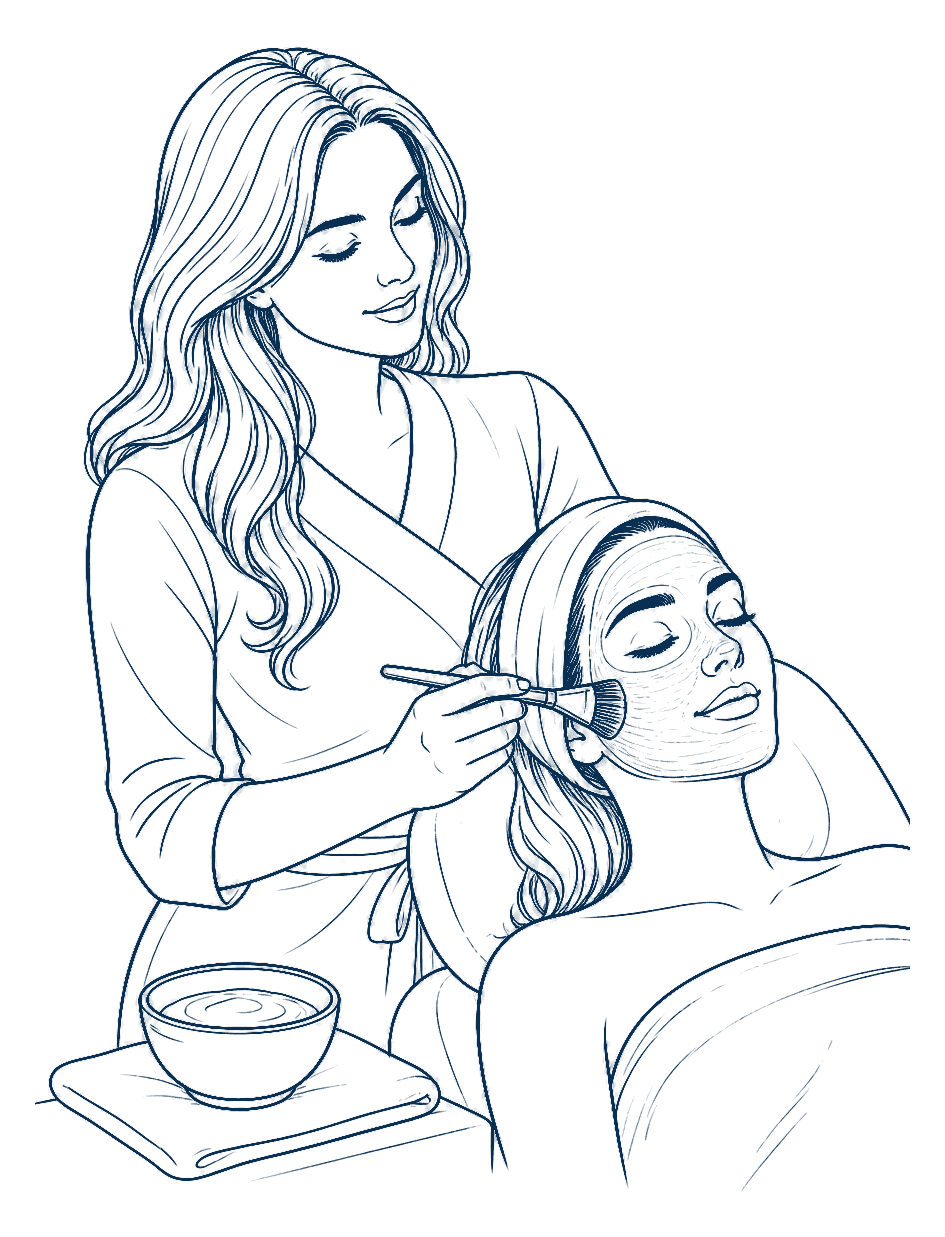 Facials category illustration